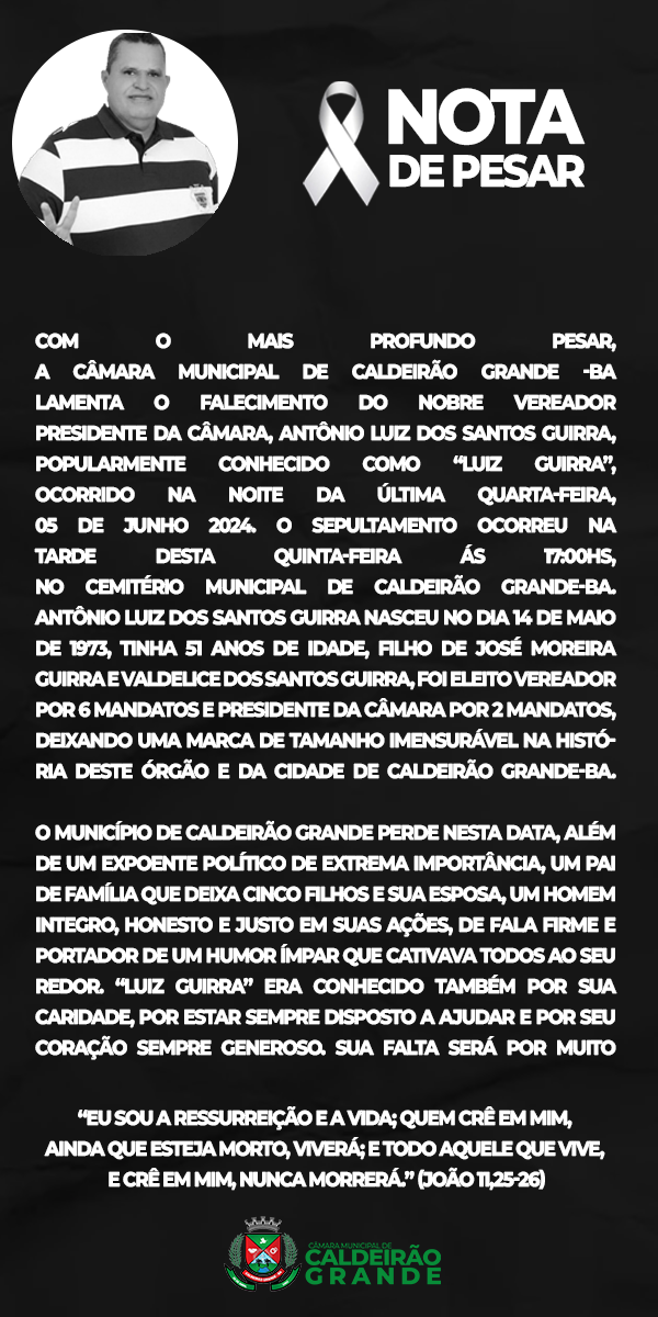 Nota de Pesar